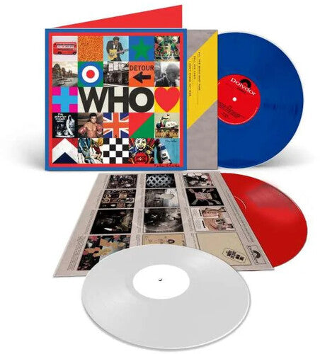 Who - Deluxe Edition includes 2LP's on Red & Blue Colored Vinyl with Bonus 10-Inch (Vinyl) - The Who