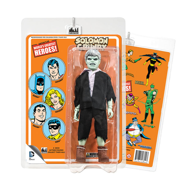 DC Comics 8 Inch Action Figures with Retro Cards: Solomon Grundy