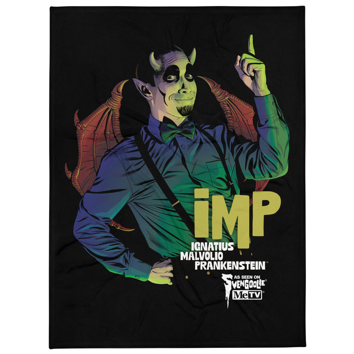 IMP (Ignatius Malvolio Prankenstein™) Sven Squad™ Throw Blanket