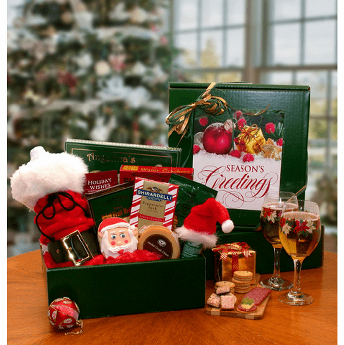 Seasons Greetings Holiday Gift Box