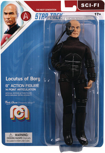 Mego - Sci-Fi Star Trek : The Next Generation Locutus 8 Action Figure