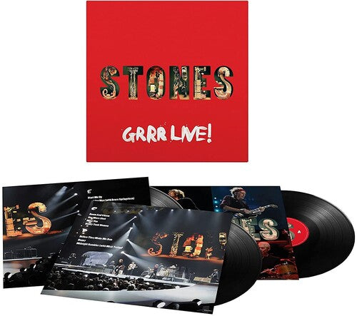 GRRR Live! [3 LP] (Vinyl) - The Rolling Stones