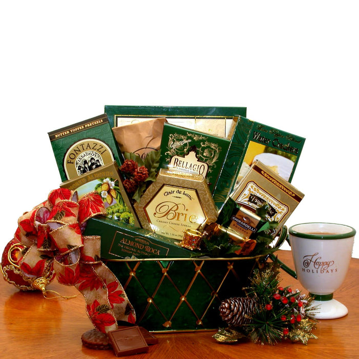 Christmas Trimmings Holiday Gift Basket