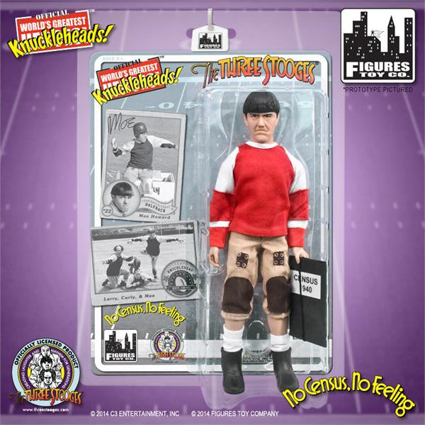 The Three Stooges 8 Inch Deluxe Figurine: No Census, No Feeling Moe