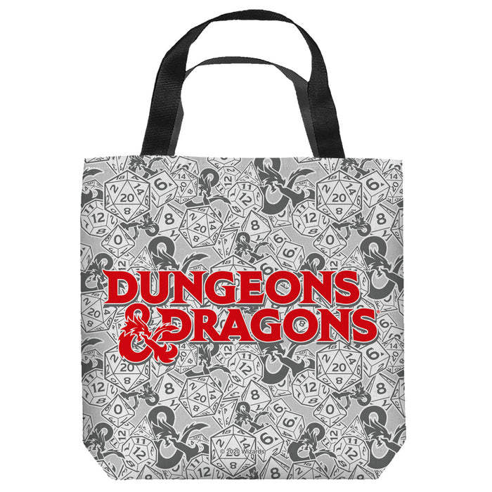 Dungeons & Dragons - Cast Your Lot Tote Bag