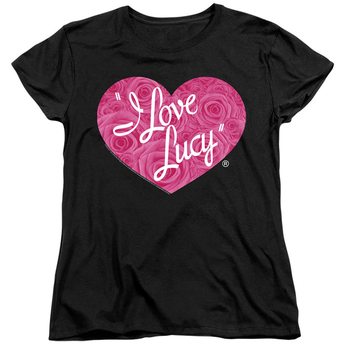 I Love Lucy - Floral Logo