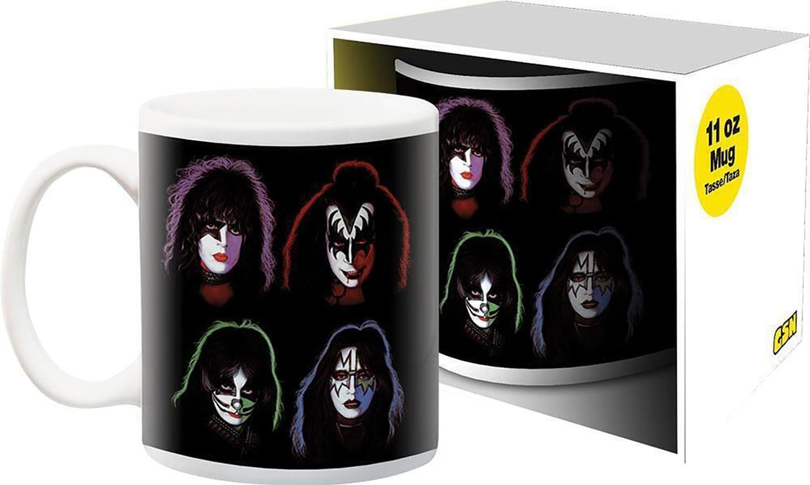 KISS Band Portraits 11 Ounce Ceramic Mug