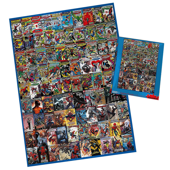 Marvel Spider-Man Covers 1000 Piece Jigsaw Puzzle