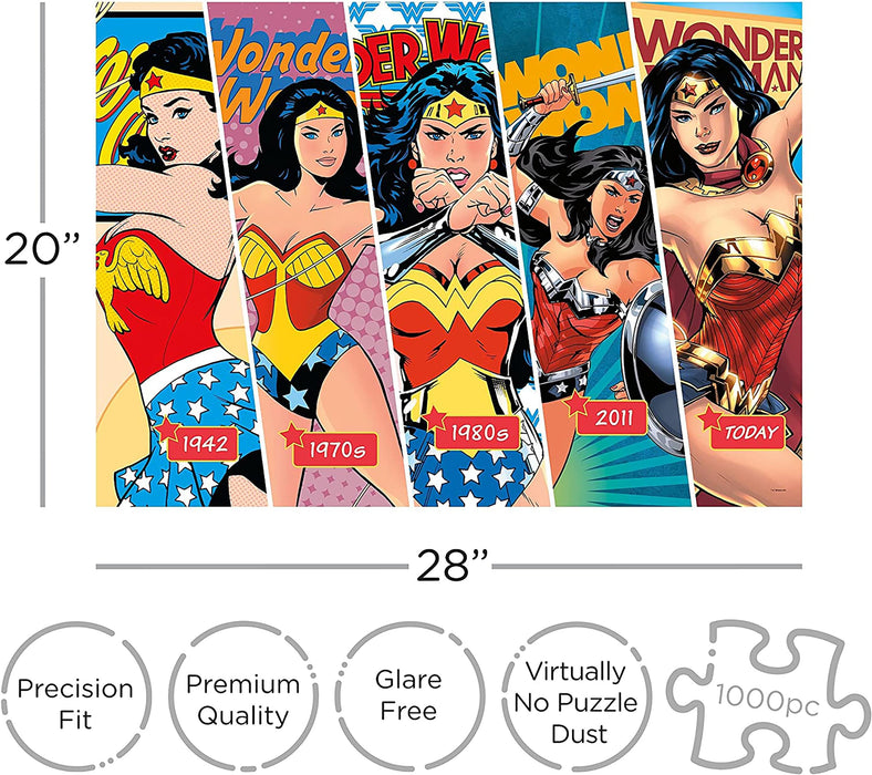 DC Comics Wonder Woman Timeline 1000 Piece Jigsaw Puzzle