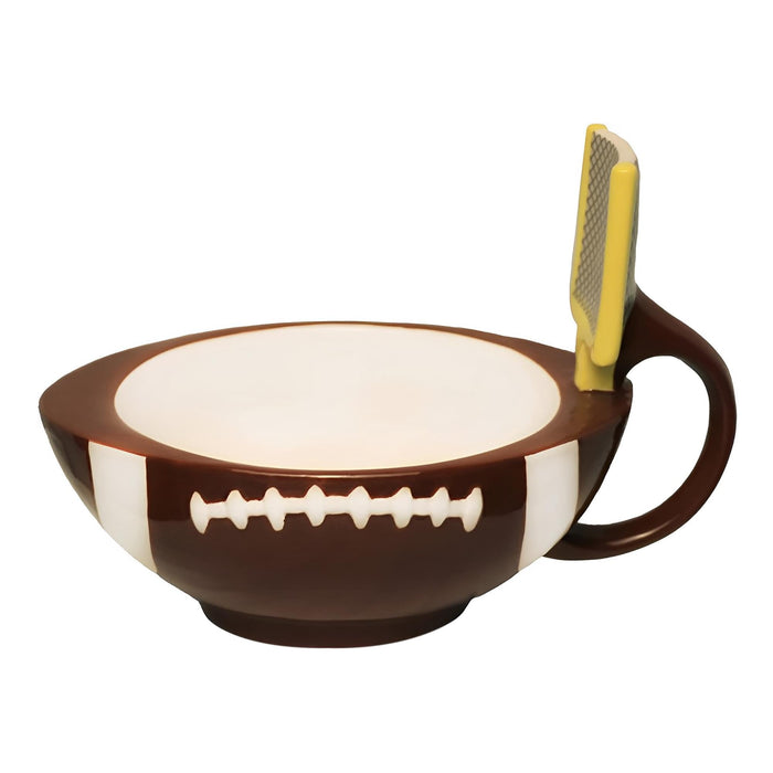 The Mug With A Goalpost! Game On Edition, 15 oz Football Mug