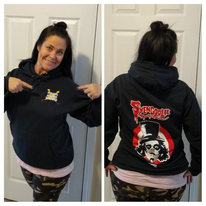 Svengoolie® Official Chicken Thrower Pull-over Hoodie
