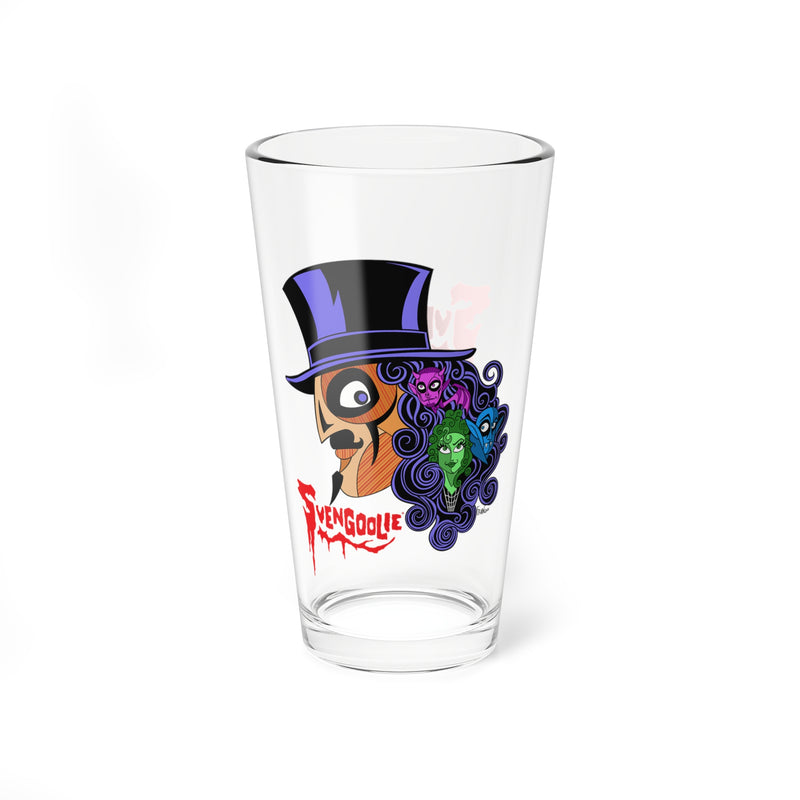 "Hair's Looking At You" Svengoolie® Pint Glass by Franco Aureliani (2025 Series)