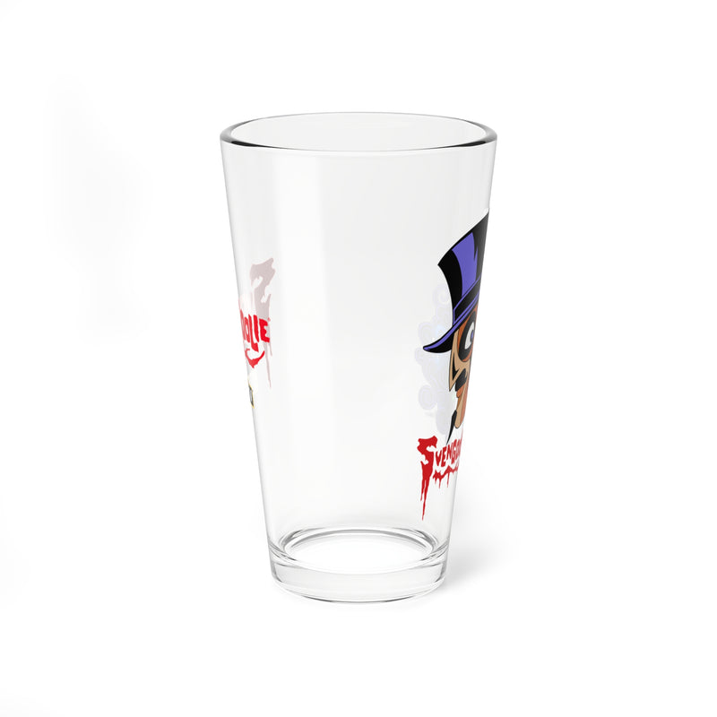 "Hair's Looking At You" Svengoolie® Pint Glass by Franco Aureliani (2025 Series)
