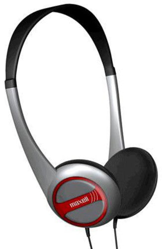 Maxell Portable Lightweight Headphones On Ear (Black)