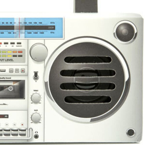 GPO Retro Bronx Mini Bluetooth Speaker - Silver