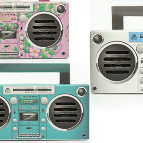 GPO Retro Bronx Mini Bluetooth Speaker - Silver