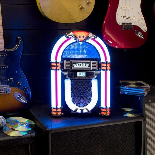 Victrola Nostalgic Countertop Jukebox Bluetooth FM Built-in