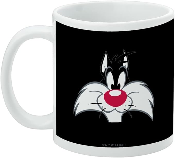 Mug featuring design named Looney Tunes - Sylvester Face Mug, product image 3 of 3