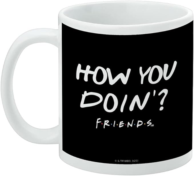 Mug featuring design named Friends - How You Doin' Mug, product image 3 of 3