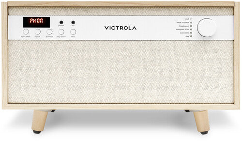 Victrola Century Bluetooth 6-in-1 Music Center Natural Wood product image 3 of 11