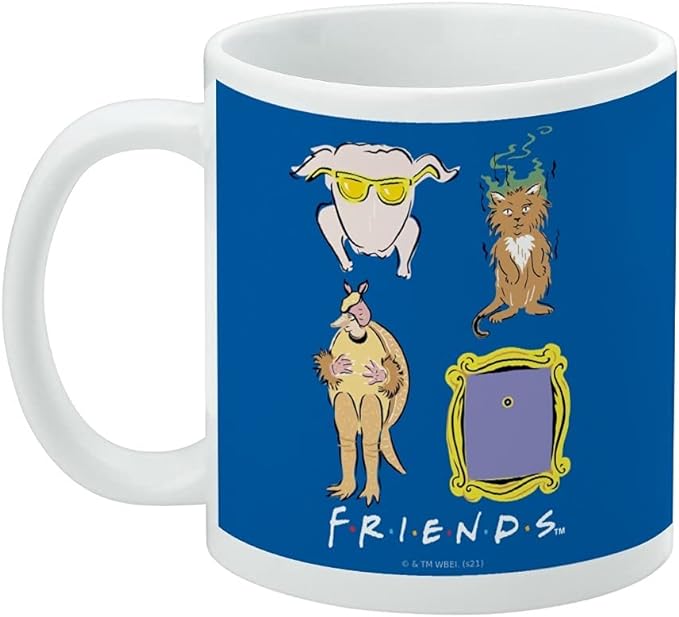 Mug featuring design named Friends - Symbols Mug, product image 3 of 3