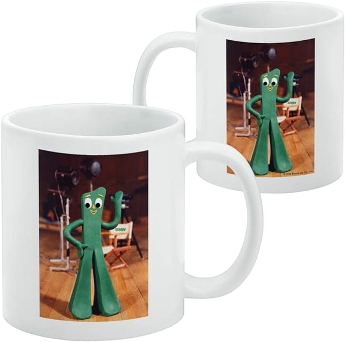 Mug featuring design named Gumby - Gumby on Set Mug, product image 2 of 3