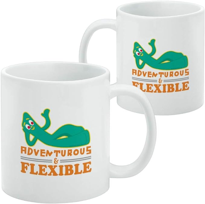 Mug featuring design named Gumby - Adventurous and Flexible Mug, product image 2 of 3