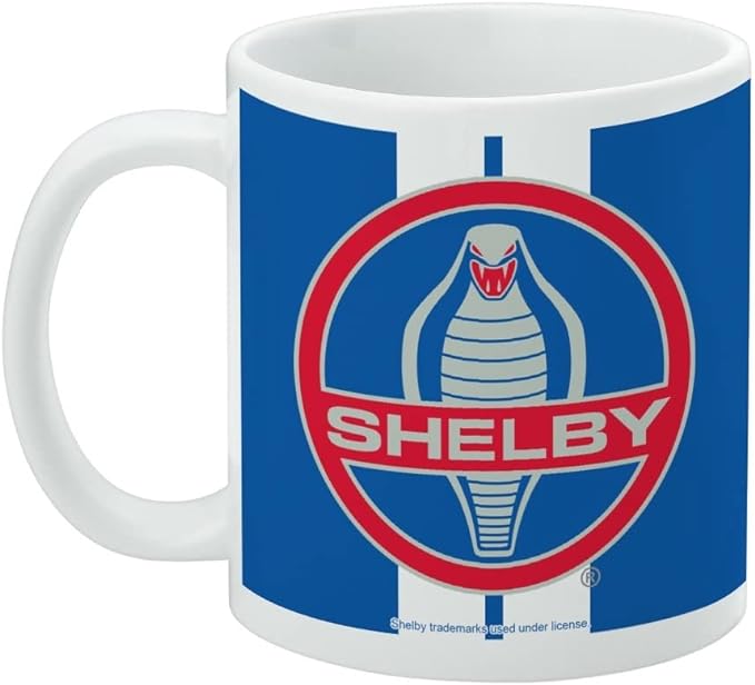 Mug featuring design named Shelby - Shelby Mustang Vintage Logo Mug, product image 2 of 3