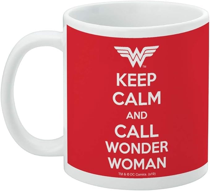 Wonder Woman - Keep Calm and Call Mug