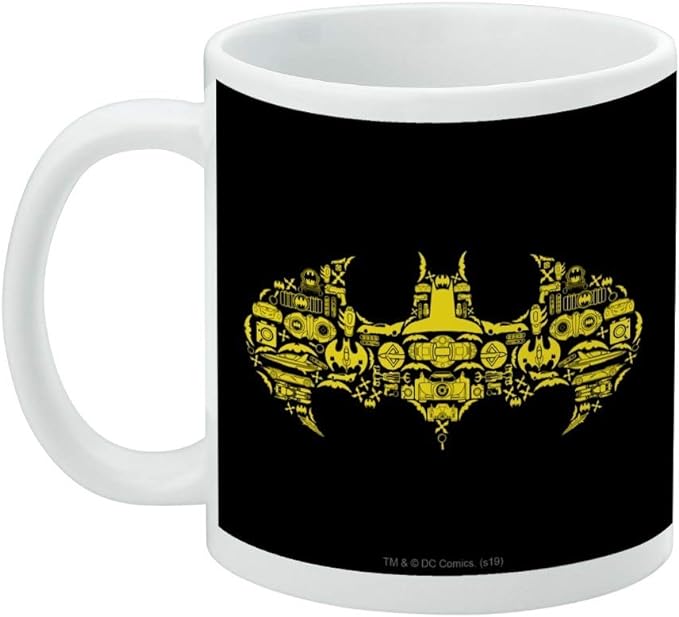 Mug featuring design named Batman - Batman Icons Logo Mug, product image 3 of 3