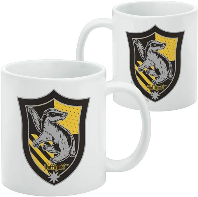 Harry Potter - Hufflepuff Plaid Sigil Mug