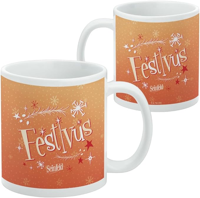 Mug featuring design named Seinfeld - Festivus Mug, product image 3 of 3