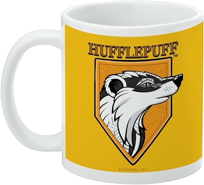 Harry Potter - Hufflepuff Stained Glass Mug