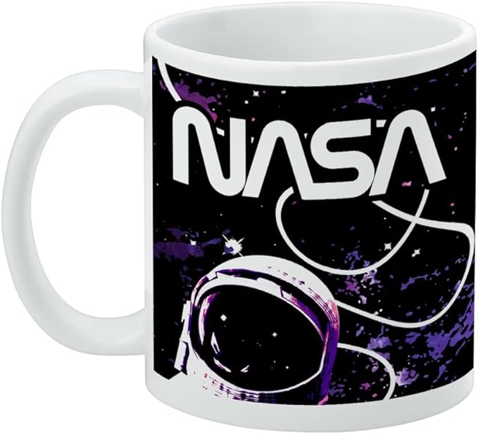 Mug featuring design named NASA - Tethered Astronaut Mug, product image 2 of 3