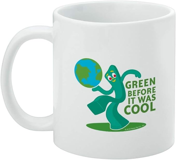 Mug featuring design named Gumby - Before It Was Cool Mug, product image 3 of 3