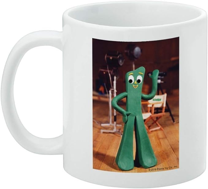 Mug featuring design named Gumby - Gumby on Set Mug, product image 3 of 3