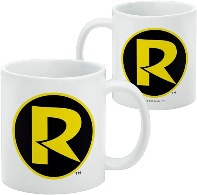 Mug featuring design named Batman - Robin Logo Mug, product image 2 of 3