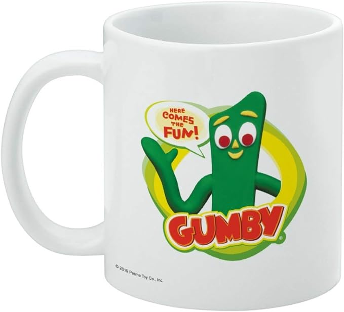 Mug featuring design named Gumby - Here Comes the Fun Mug, product image 3 of 3