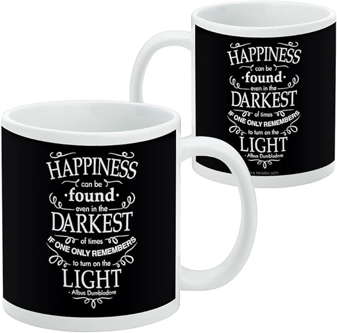 Mug featuring design named Harry Potter - Happiness Quote Mug, product image 2 of 3