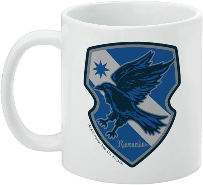 Mug featuring design named Harry Potter - Ravenclaw Plaid Sigil Mug, product image 2 of 3