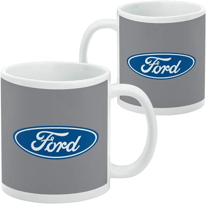 Mug featuring design named Ford - Blue Oval Logo Mug, product image 2 of 3