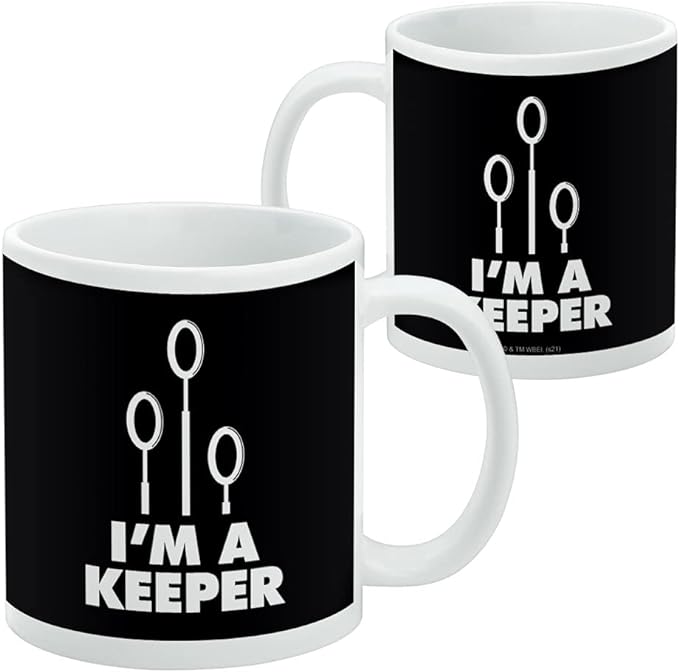Mug featuring design named Harry Potter - I'm a Keeper Mug, product image 3 of 3