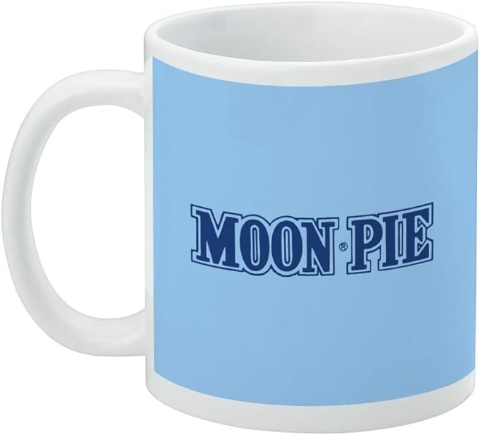 Mug featuring design named Moon Pie - Rebus Mug, product image 2 of 3