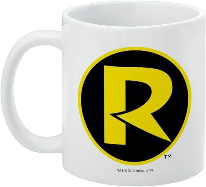 Mug featuring design named Batman - Robin Logo Mug, product image 3 of 3