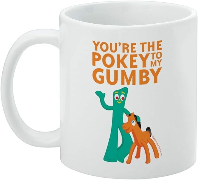 Mug featuring design named Gumby - The Pokey to My Gumby Mug, product image 3 of 3