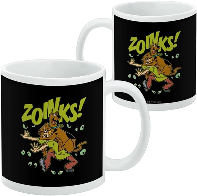 Mug featuring design named Scooby Doo - Zoinks Eyes Mug, product image 2 of 3