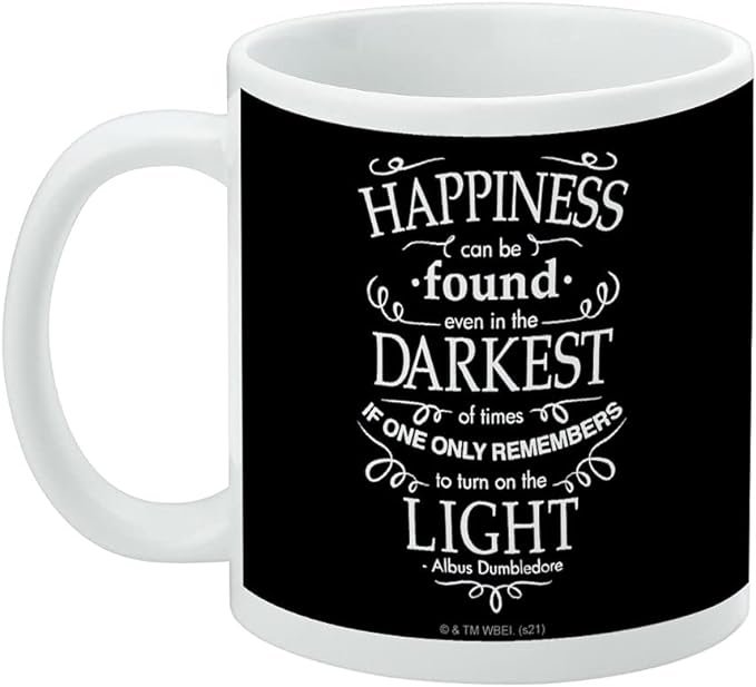 Mug featuring design named Harry Potter - Happiness Quote Mug, product image 3 of 3