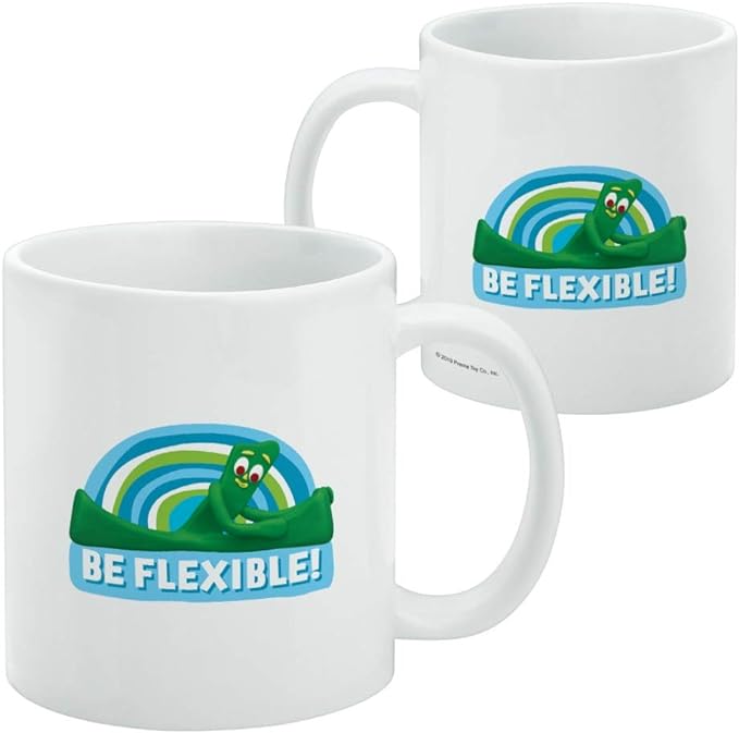 Mug featuring design named Gumby - Be Flexible Mug, product image 2 of 3