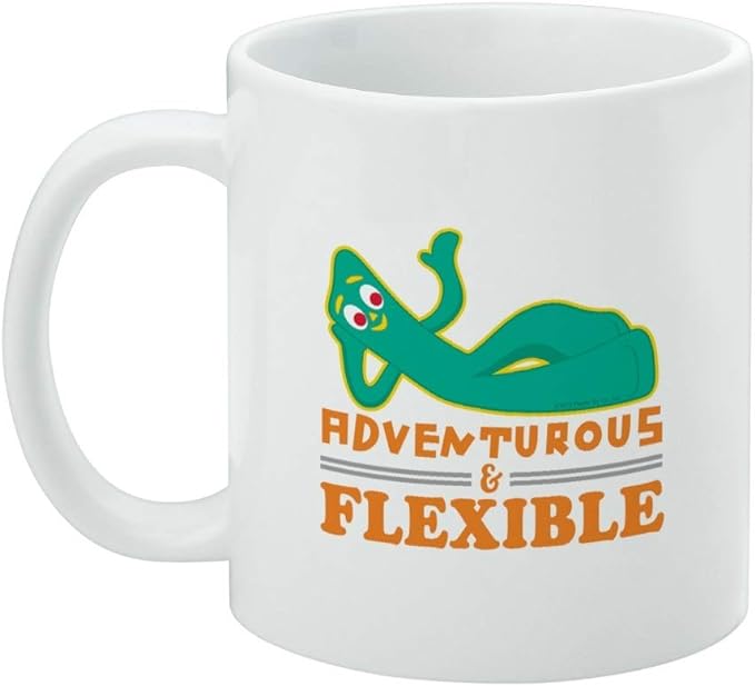 Mug featuring design named Gumby - Adventurous and Flexible Mug, product image 3 of 3