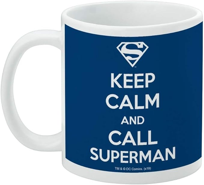 Superman - Keep Calm and Call Mug